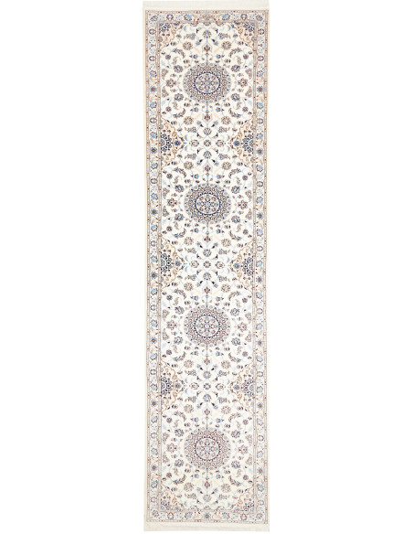 Nain 6la 85x400 Cm Nain 6la Persia Hand-carded Wool And Silk