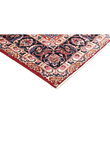 Mashad 240x332 Cm Mashad, Persia, Lana Cardata A Mano