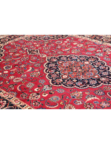 Mashad 240x332 Cm Mashad, Persia, Hand-carded Wool warp: