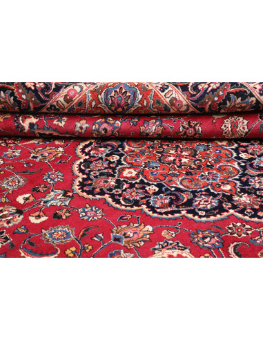 Mashad 240x332 Cm Mashad, Persia, Hand-carded Wool warp: