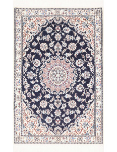 Nain 9la 81x120 Cm Nain 9la Persia Hand-carded Wool, Silk,