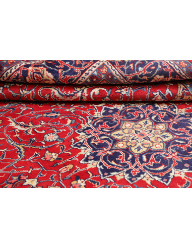 Tappeto Sarough Persia 212x314 Rosso Rubino Blu
