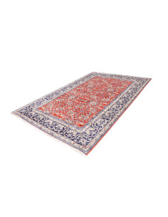Kashan 197x295 Cm Kashan, Persia, Hand-carded Wool warp: 2