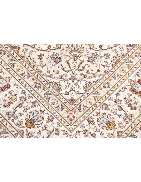 Kashan 243x342 Cm Kashan, Persia, Lana Cardata A Mano,