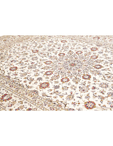 Kashan 243x342 Cm Kashan, Persia, Lana Cardata A Mano,