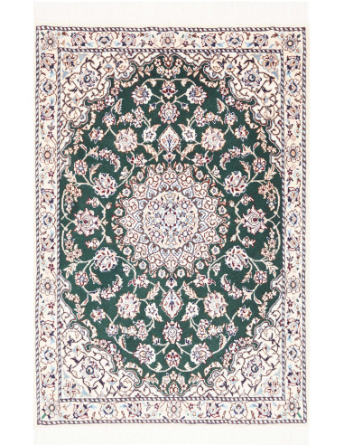 Nain 9la 80x116 Cm Nain 9la, Persia, Lana Cardata A Mano E