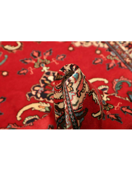 Rug Hamadan Persia red grey 106x152