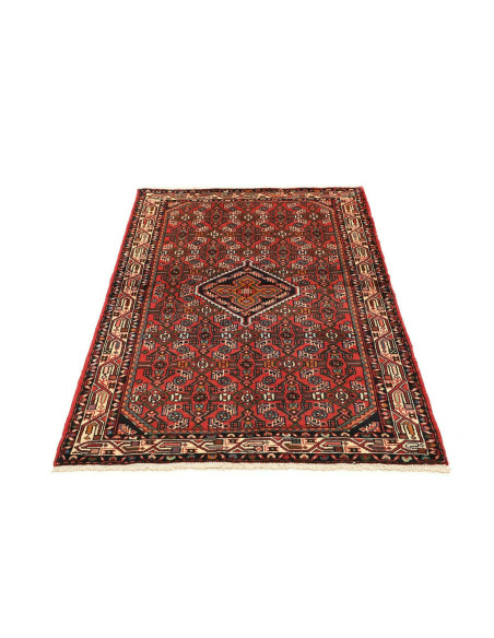 Rug Hamadan Persia grey brown 100x152
