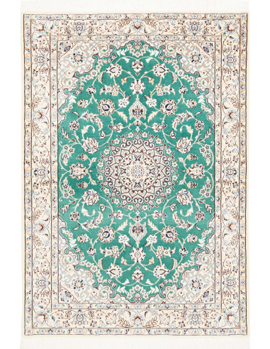 Nain 9la 103x150 Cm Nain 9la, Persia, Hand-spun Wool And