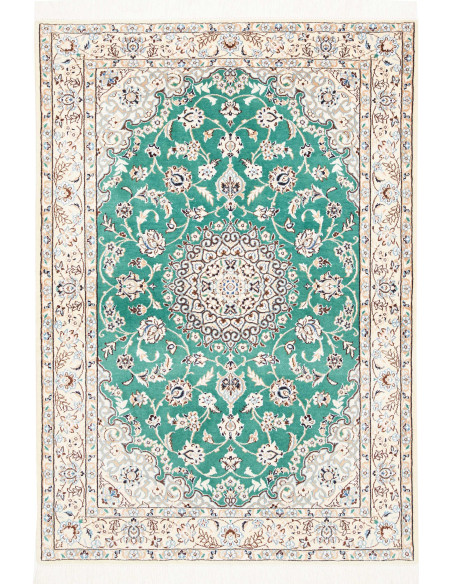 Nain 9la 103x150 Cm Nain 9la, Persia, Hand-spun Wool And
