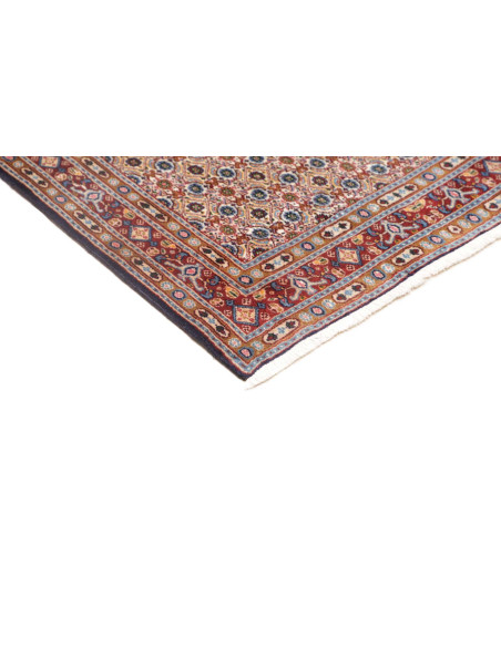 Moud 97x146 Cm Moud, Persia, Hand-carded Wool, Cotton,