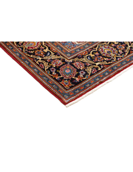 Kashan Fine 140x217 Cm Kashan Fine, Persia, Hand-carded Wool