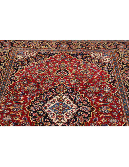 Kashan Fine 140x217 Cm Kashan Fine, Persia, Lana Cardata A