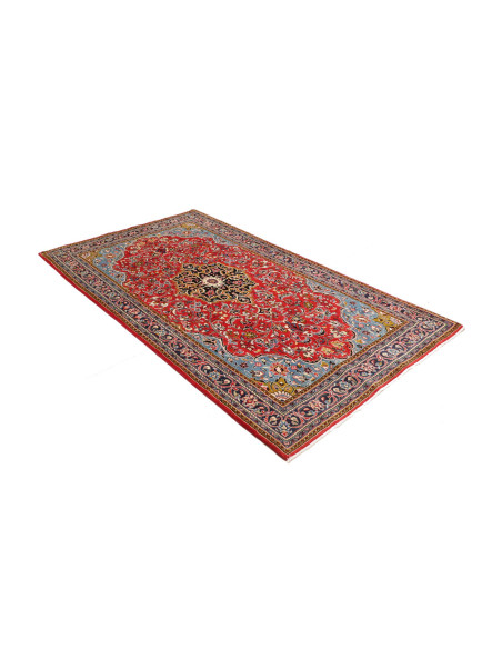 Sarough 130x220 Cm Sarough, Persia, Hand-carded Wool warp: