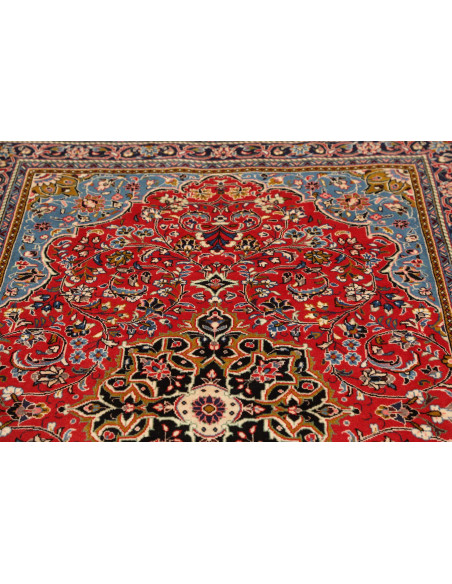 Sarough 130x220 Cm Sarough, Persia, Hand-carded Wool warp: