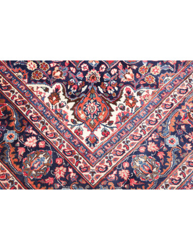 Moud 254x340 Cm Moud Persia, Lana Cardata A Mano, Ordito In