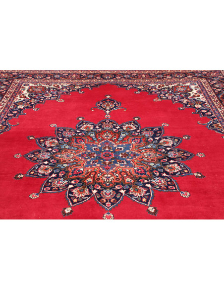 Moud 254x340 Cm Moud Persia, Hand-carded Wool, Cotton Warp,