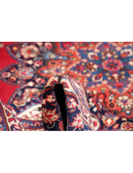 Moud 254x340 Cm Moud Persia, Lana Cardata A Mano, Ordito In
