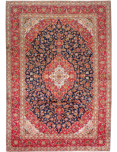 Kashan 250x357 Cm Kashan, Persia, Lana Cardata A Mano