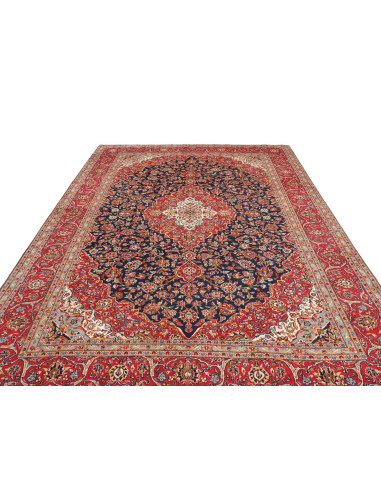 Kashan 250x357 Cm Kashan, Persia, Lana Cardata A Mano