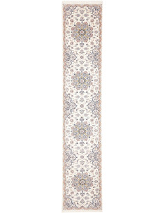 Nain 9la 69x386 Cm Nain 9la, Persia, Hand-carded Wool And