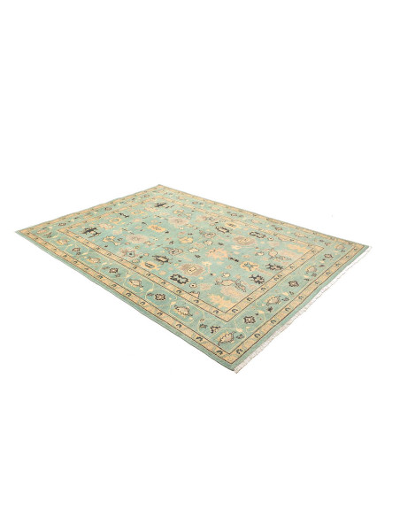 Zigler 170x239 Cm Zigler Pakistan Lana Cardata A Mano Cotone