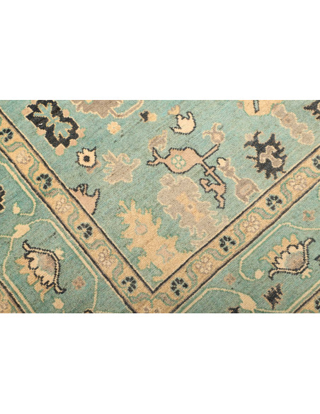 Zigler 170x239 Cm Zigler Pakistan Lana Cardata A Mano Cotone