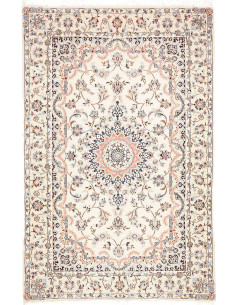 Nain 9la 160x245 Cm Nain 9la, Persia, Lana Cardata A Mano E