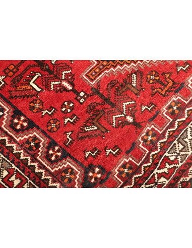Shiraz 180x260 Cm Shiraz, Persia, Hand-carded Wool, Cotton