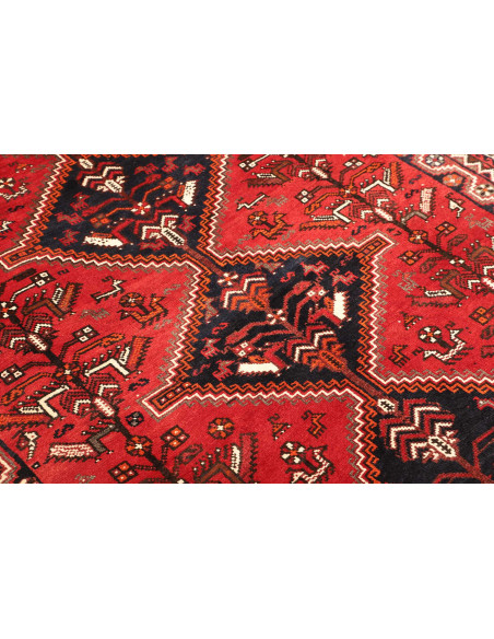 Shiraz 180x260 Cm Shiraz, Persia, Hand-carded Wool, Cotton