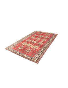 Shiraz 155x240 Cm Shiraz, Persia, Hand-carded Wool warp: 2