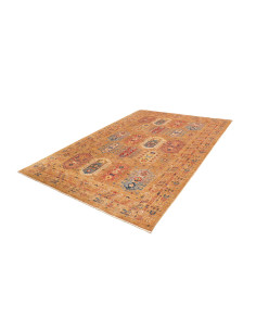 Tappeto Tribal Pakistan 200x293 Arancio Bruciat 2