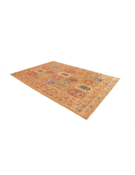 Rug Tribal Pakistan 200x293 Burnt Orange Red
