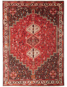 Shiraz 215x302 Cm Shiraz, Persia, Hand-carded Wool warp: