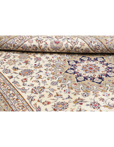 Kashan 200x300 Cm Kashan, Persia, Hand-carded Wool warp:
