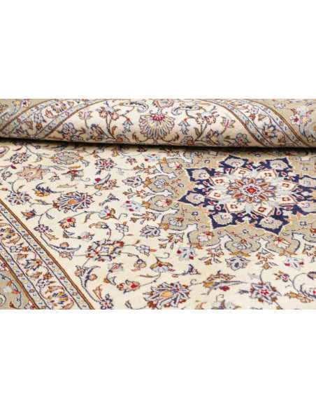 Kashan 200x300 Cm Kashan, Persia, Hand-carded Wool warp: