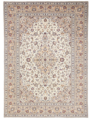 Kashan 250x343 Cm Kashan, Persia, Hand-carded Wool cotton