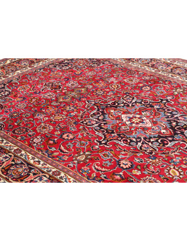 Mashad 193x289 Cm Mashad, Persia, Hand-carded Wool, Cotton,