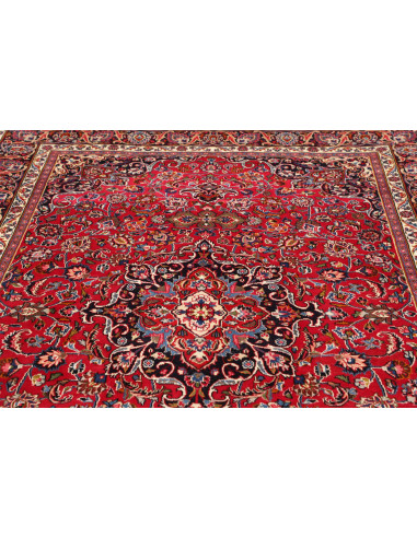 Mashad 193x289 Cm Mashad, Persia, Hand-carded Wool, Cotton,