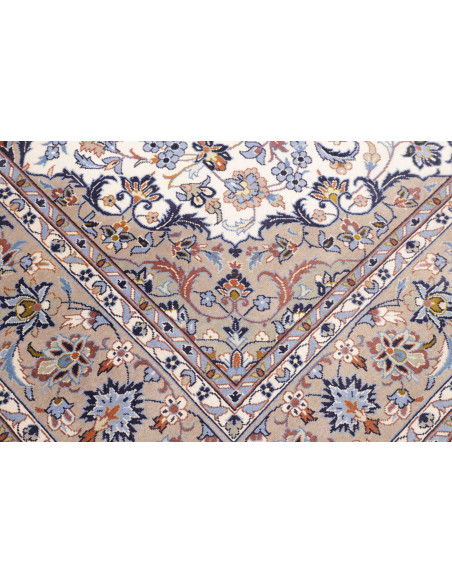 Kashan 200x285 Cm Kashan, Persia, Hand-carded Wool cotton
