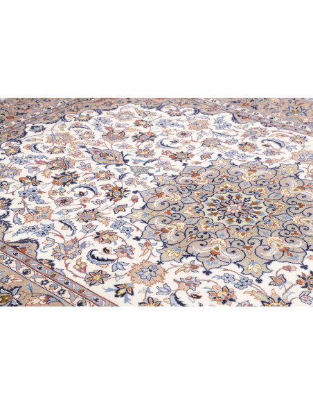 Kashan 200x285 Cm Kashan, Persia, Hand-carded Wool cotton