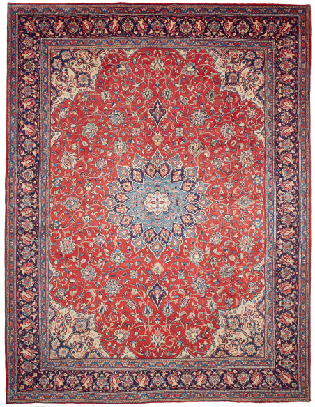 Sarough 303x398 Cm Sarough, Persia, Hand-carded Wool cotton