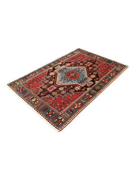 Tappeto Hamadan Persia grigio marrone 112x165