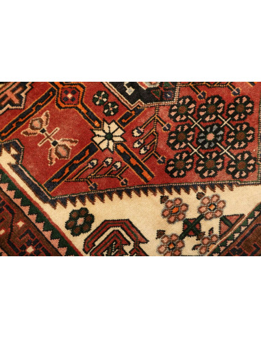 Tappeto Hamadan Persia marrone grigio 104x150