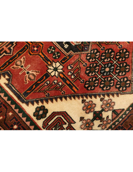 Tappeto Hamadan Persia marrone grigio 104x150