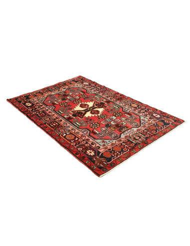 Tappeto Hamadan Persia marrone giallo 110x160