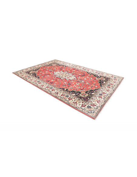 Kashan 196x293 Cm Kashan, Persia, Hand-carded Wool cotton