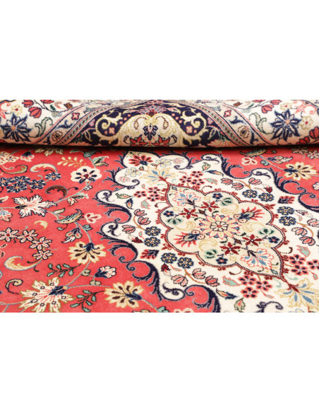 Kashan 196x293 Cm Kashan, Persia, Hand-carded Wool cotton