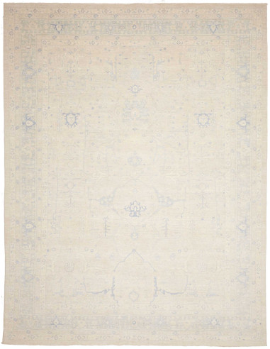 Tappeto Zigler Fine Pakistan 274x359 Crema Azzu