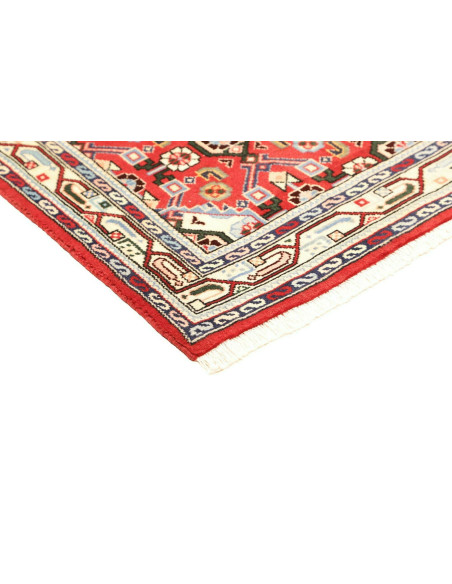 Rug Hamadan Persia red grey 102x154
